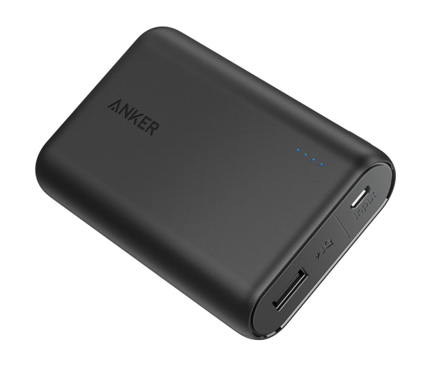 Anker Power Bank PowerCore 10000 mAh, 2.4A (czarny) - 510099 - zdjęcie